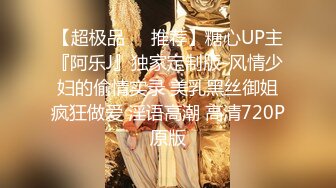 【超极品❤️推荐】糖心UP主『阿乐J』独家定制版-风情少妇的偷情实录 美乳黑丝御姐疯狂做爱 淫语高潮 高清720P原版