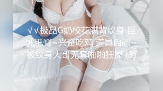 √√极品G奶校花满背纹身 巨乳肥臀~兴奋吃鸡 道具自慰~被纹身大哥无套啪啪狂操 (3)