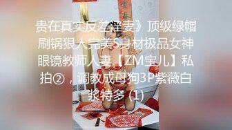 贵在真实反差淫妻》顶级绿帽刷锅狠人完美S身材极品女神眼镜教师人妻【ZM宝儿】私拍②，调教成母狗3P紫薇白浆特多 (1)