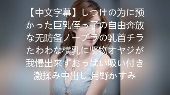 【中文字幕】しつけの为に预かった巨乳侄っ子の自由奔放な无防备ノーブラの乳首チラたわわな横乳に坚物オヤジが我慢出来ずおっぱい吸い付き激揉み中出し 月野かすみ